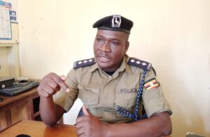 David Ongom Mudong spokesperson for Aswa River Region of police in Gulu City 