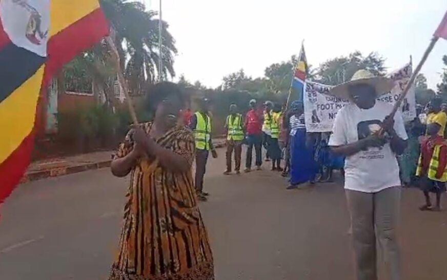 Hon. Aol Betty Ocan Joins Janani Luwum Pilgrims In Gulu City